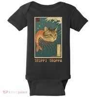 Trippi Troppa Funny Italian Brainrot Meme Japanese Baby Bodysuit thumb 0