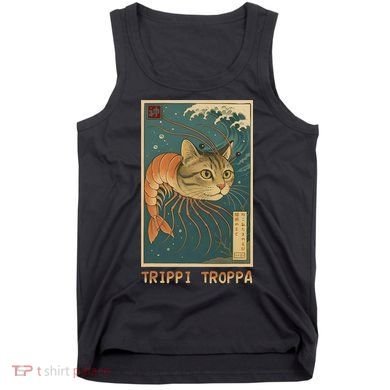 Trippi Troppa Funny Italian Brainrot Meme Japanese Tank Top