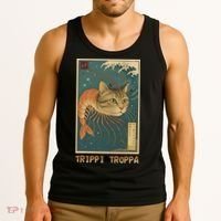 Trippi Troppa Funny Italian Brainrot Meme Japanese Tank Top thumb 3