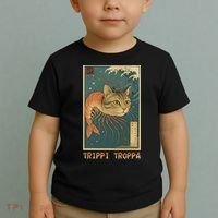 Trippi Troppa Funny Italian Brainrot Meme Japanese Toddler T-Shirt thumb 2