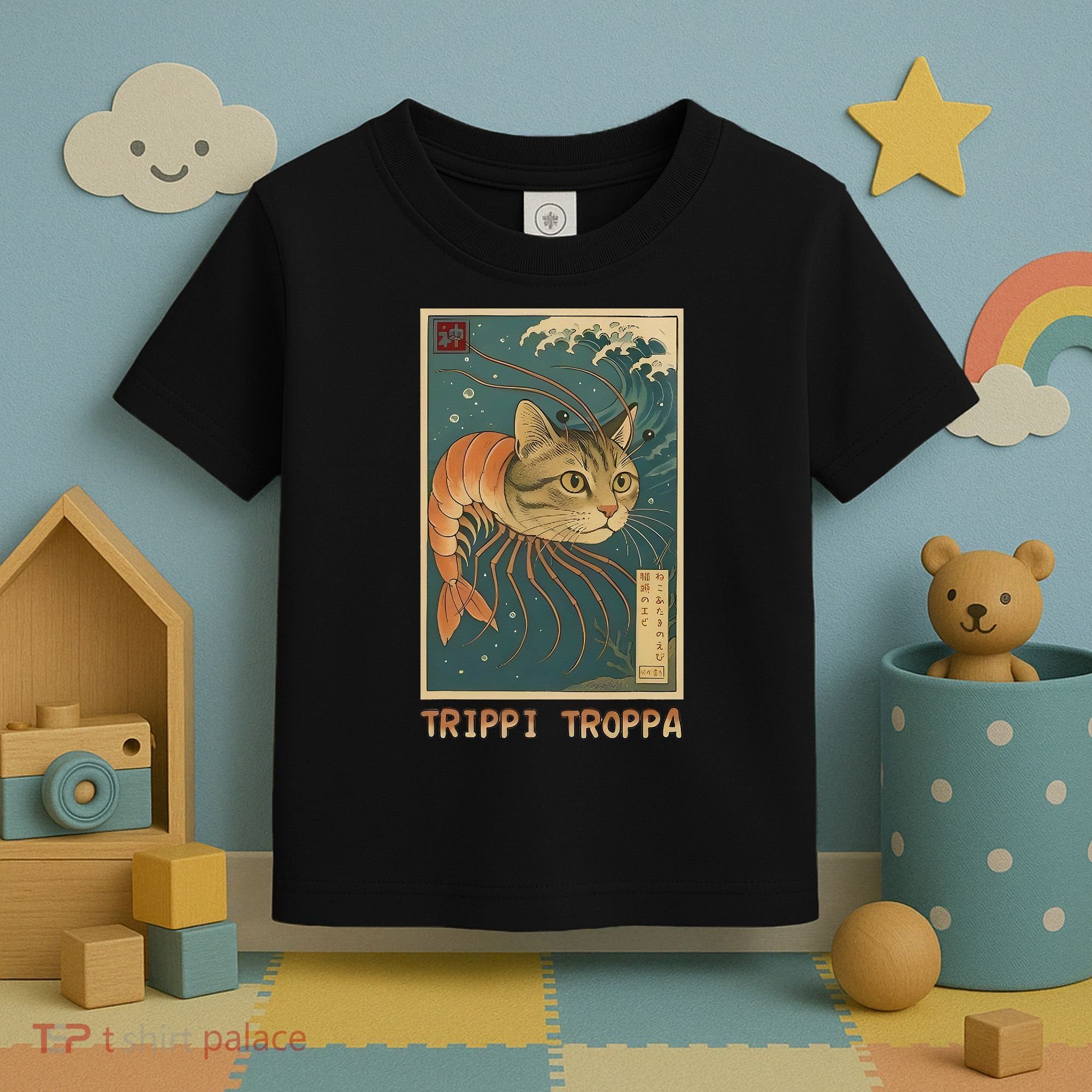 Trippi Troppa Funny Italian Brainrot Meme Japanese Toddler T-Shirt