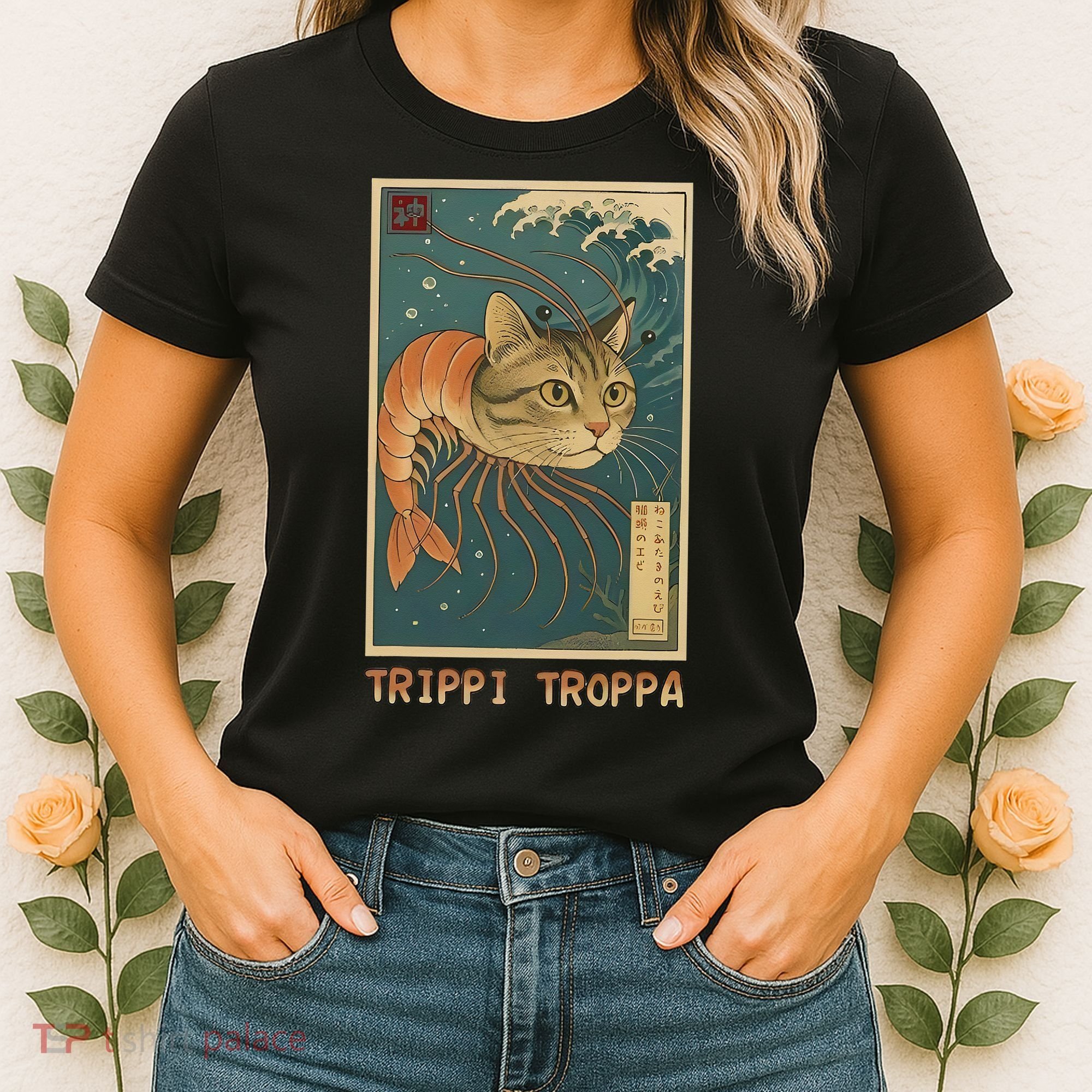 Trippi Troppa Funny Italian Brainrot Meme Japanese Women's T-Shirt