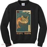 Trippi Troppa Funny Italian Brainrot Meme Japanese Kids Sweatshirt thumb 0