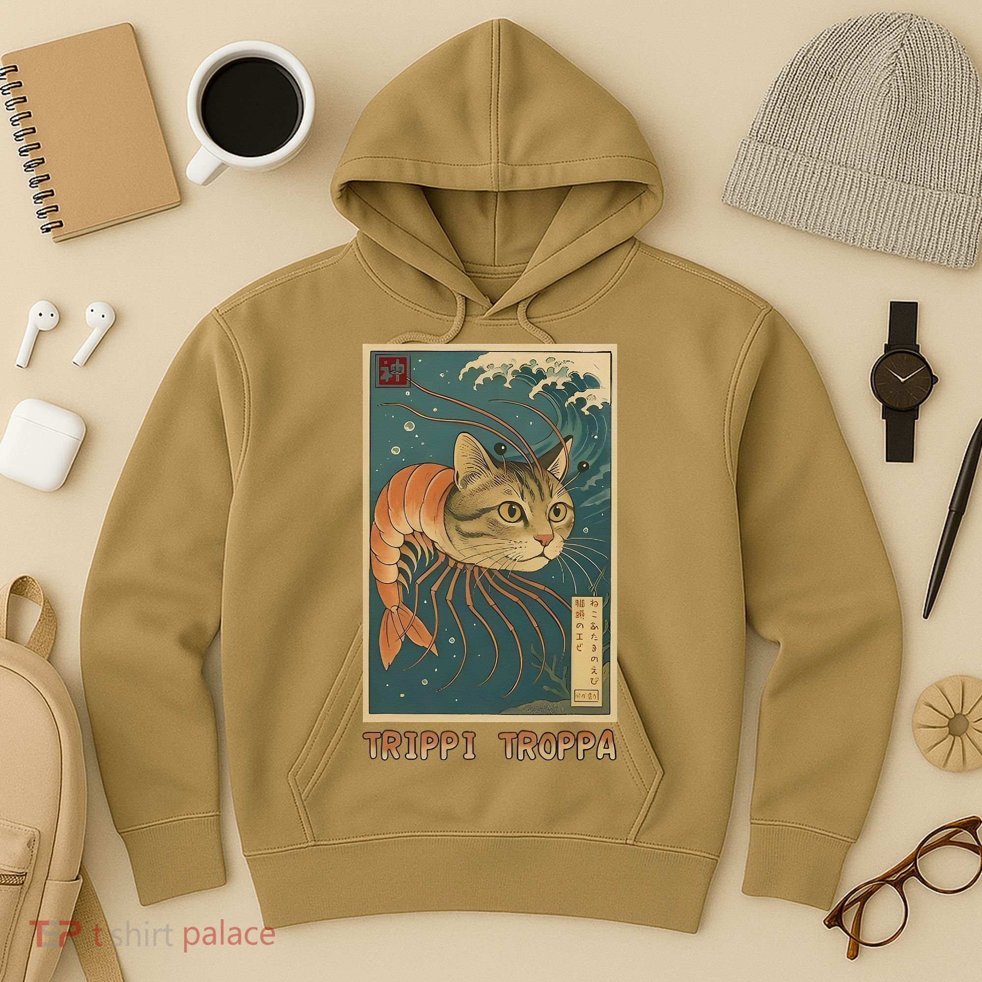 Trippi Troppa Funny Italian Brainrot Meme Japanese Hoodie
