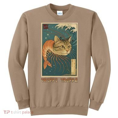 Trippi Troppa Funny Italian Brainrot Meme Japanese Sweatshirt