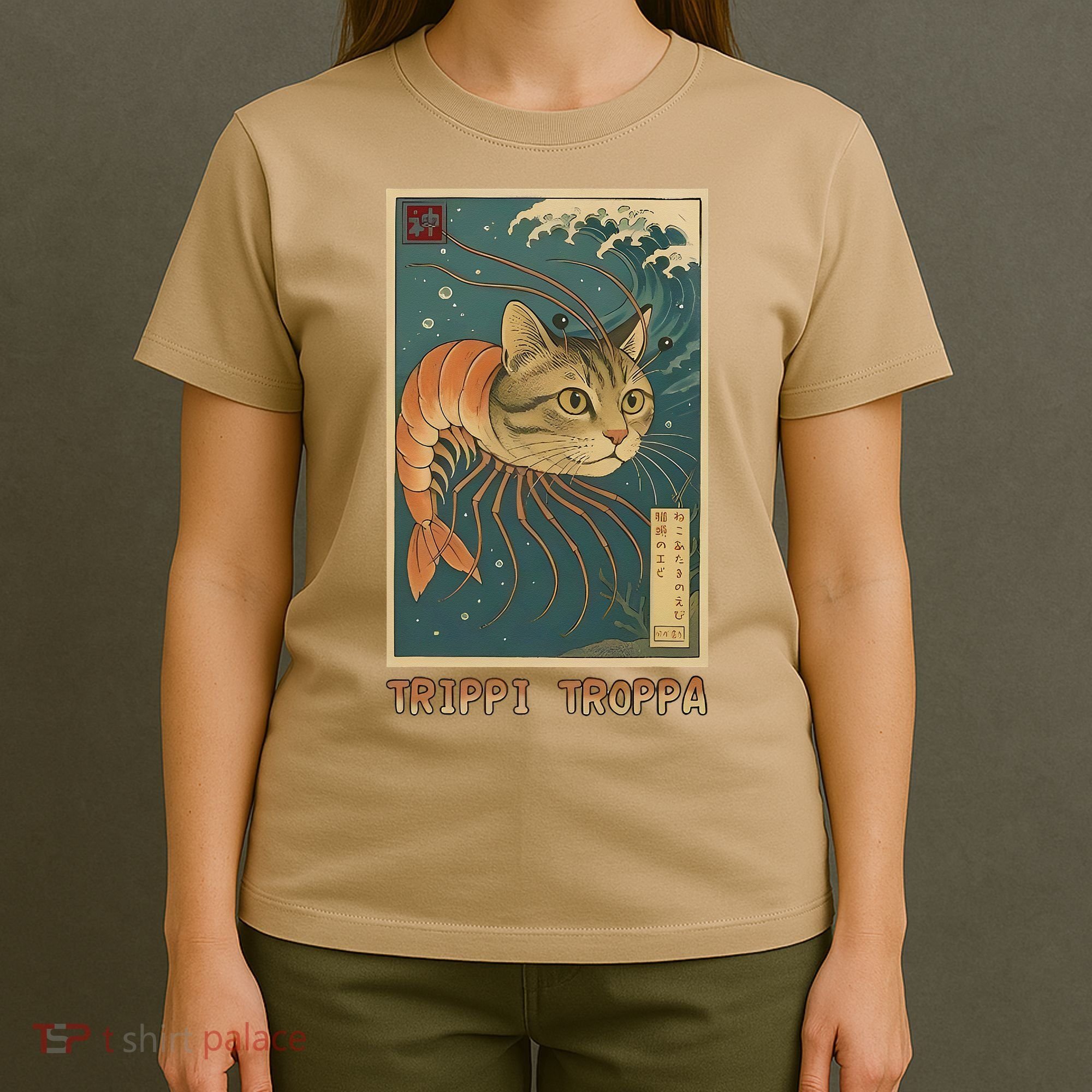 Trippi Troppa Funny Italian Brainrot Meme Japanese T-Shirt