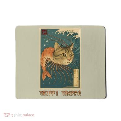 Trippi Troppa Funny Italian Brainrot Meme Japanese Mousepad