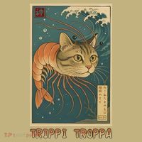 Trippi Troppa Funny Italian Brainrot Meme Japanese Mousepad thumb 1