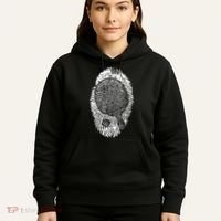 Table Tennis Fingerprint Ping Pong Table Tennis Player Hoodie thumb 5
