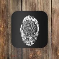 Table Tennis Fingerprint Ping Pong Table Tennis Player Coaster thumb 0