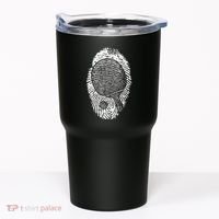 Table Tennis Fingerprint Ping Pong Table Tennis Player Tumbler thumb 0