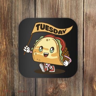 Taco Tuesday Festive Coaster