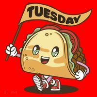 Taco Tuesday Festive Santa Hat thumb 1