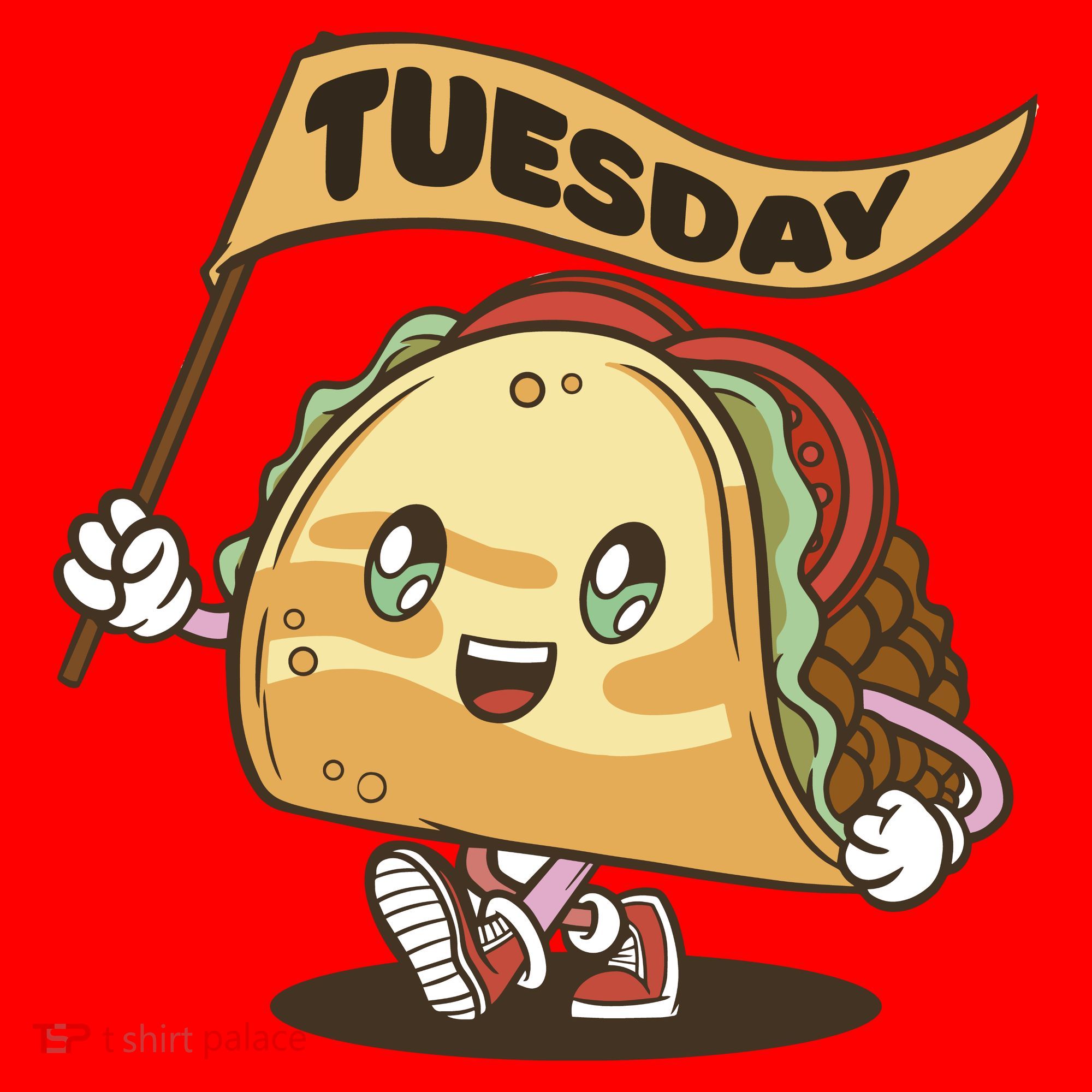 Taco Tuesday Festive Santa Hat