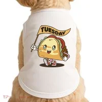 Taco Tuesday Festive Doggie Tank thumb 0