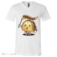 Taco Tuesday Festive V-Neck T-Shirt thumb 0
