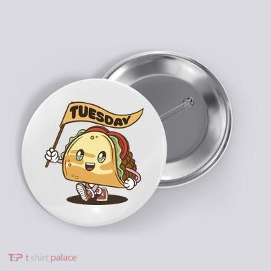 Taco Tuesday Festive Button