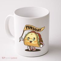 Taco Tuesday Festive Coffee Mug thumb 0