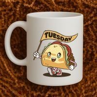 Taco Tuesday Festive Coffee Mug thumb 2