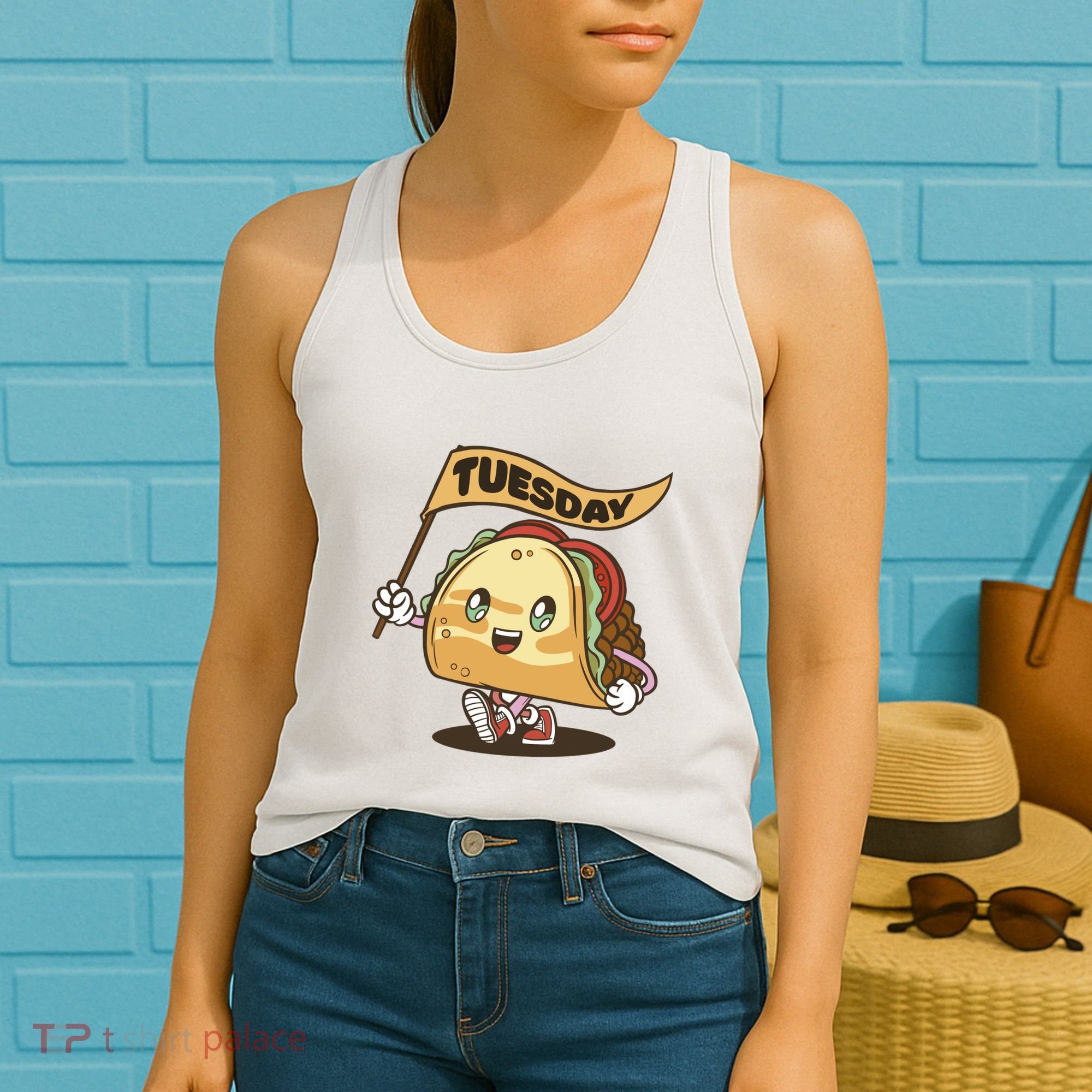 Taco Tuesday Festive Women's Tank Top
