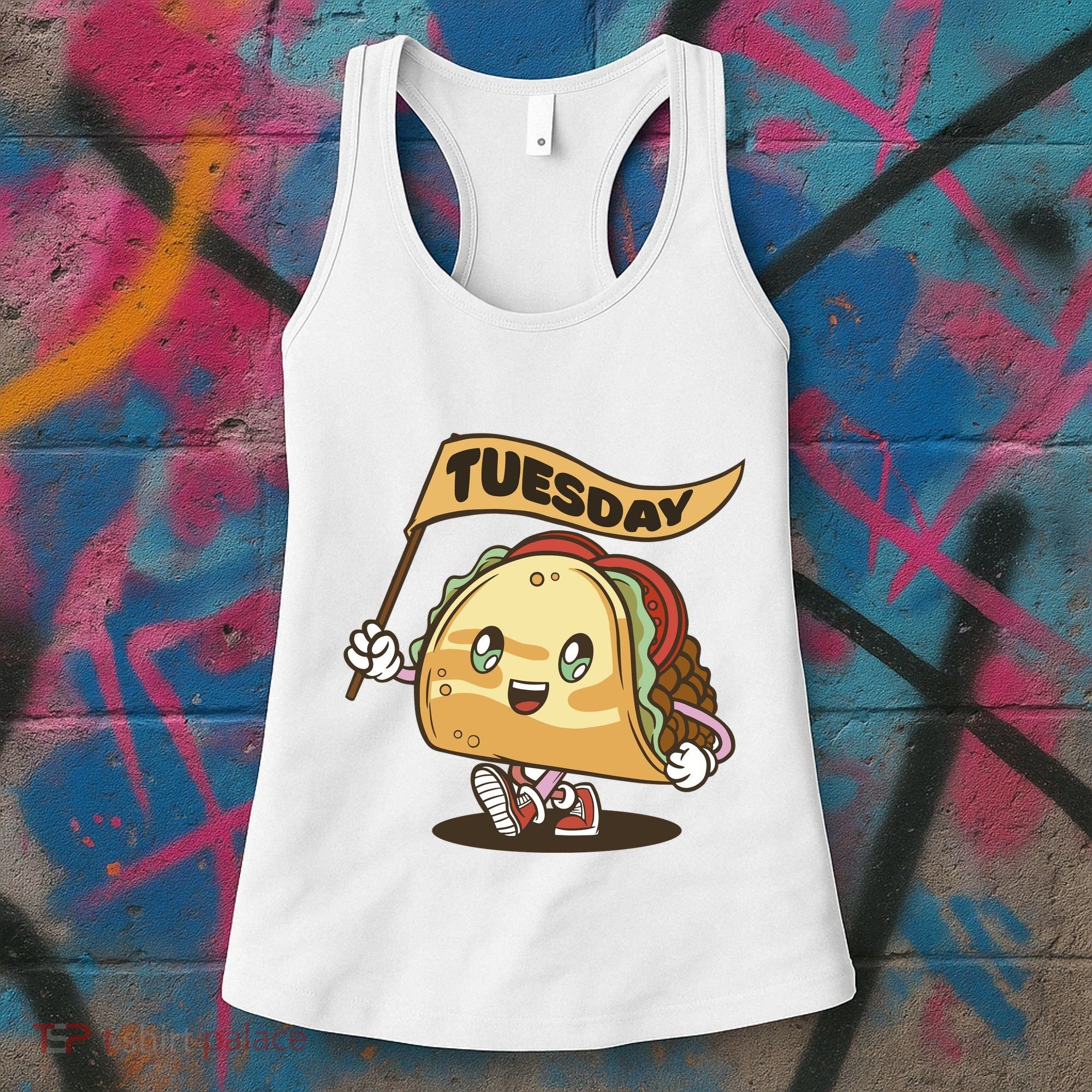 Taco Tuesday Festive Women's Tank Top