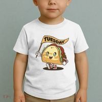 Taco Tuesday Festive Toddler T-Shirt thumb 2