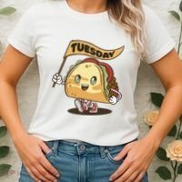 Taco Tuesday Festive Women's T-Shirt thumb 2