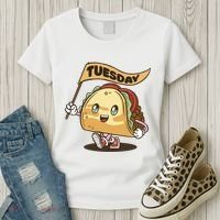 Taco Tuesday Festive Women's T-Shirt thumb 3