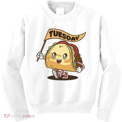 Taco Tuesday Festive Kids Sweatshirt