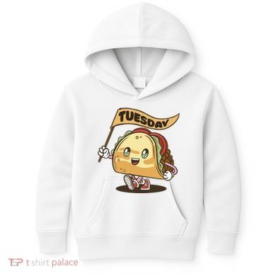 Taco Tuesday Festive Kids Hoodie