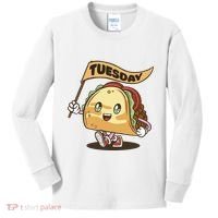 Taco Tuesday Festive Kids Long Sleeve Shirt thumb 0