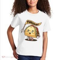 Taco Tuesday Festive Kids T-Shirt thumb 2