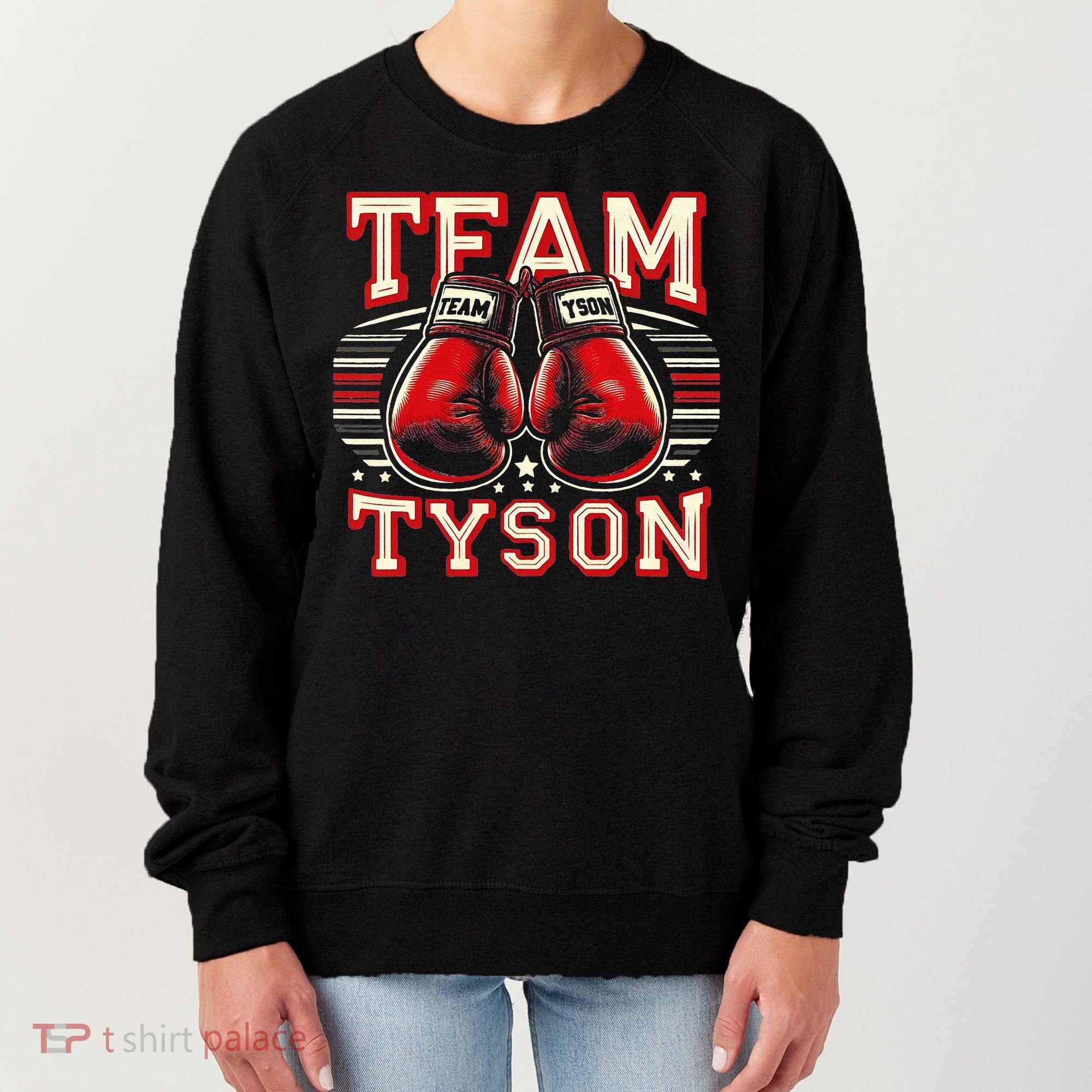 Team Tyson Family Personalized Name Women's Sweatshirt