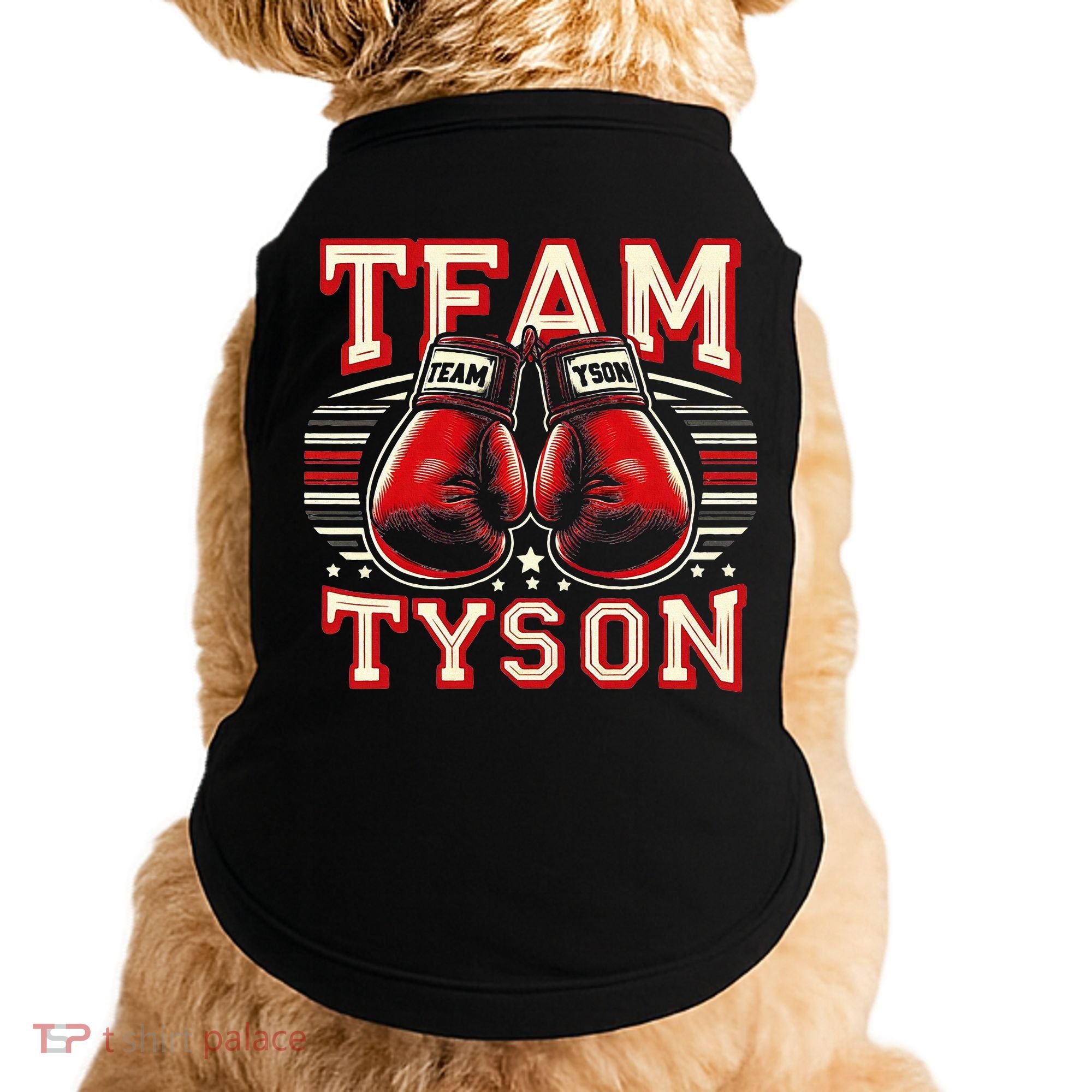 Team Tyson Family Personalized Name Doggie Tank