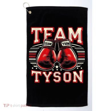 Team Tyson Family Personalized Name Golf Towel