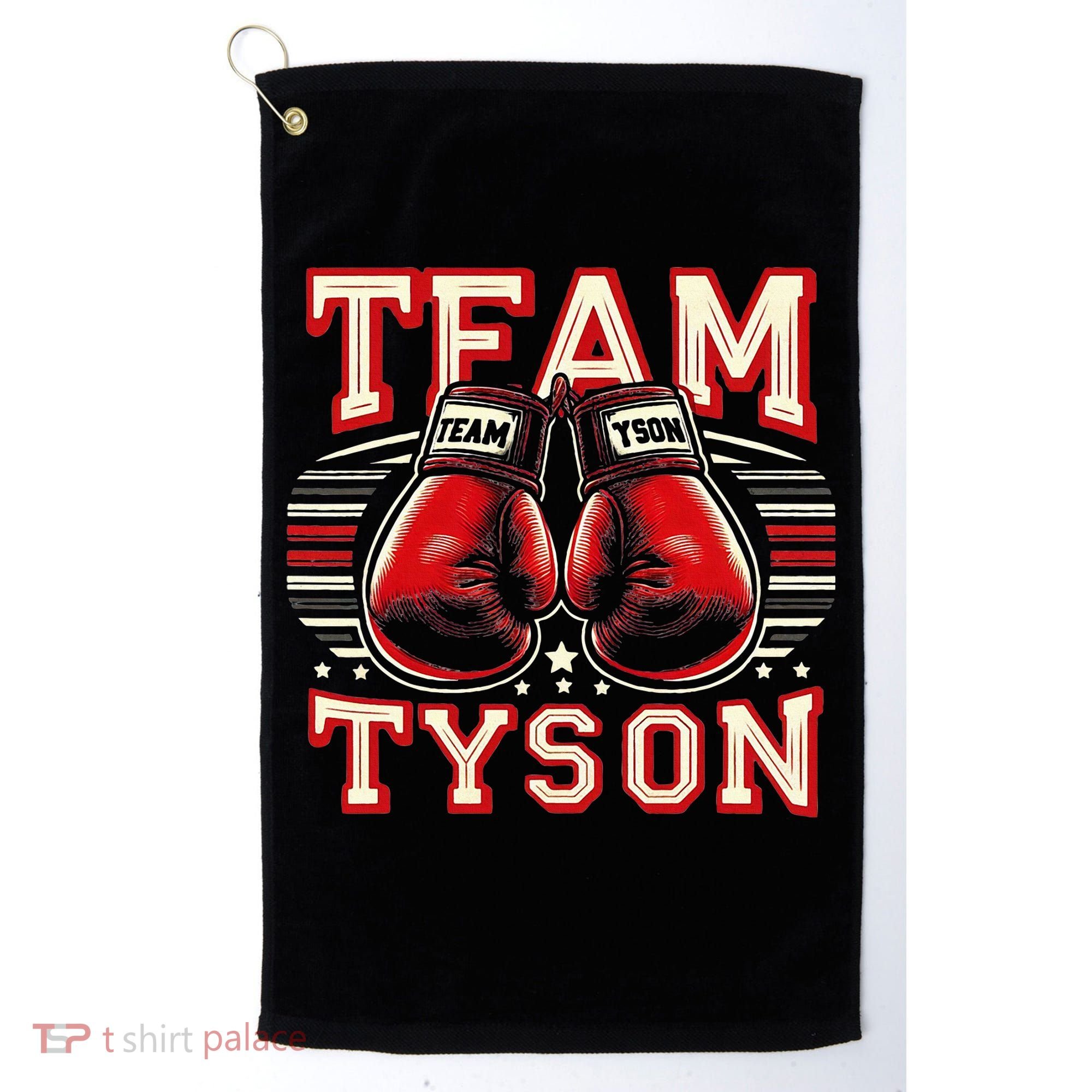 Team Tyson Family Personalized Name Golf Towel