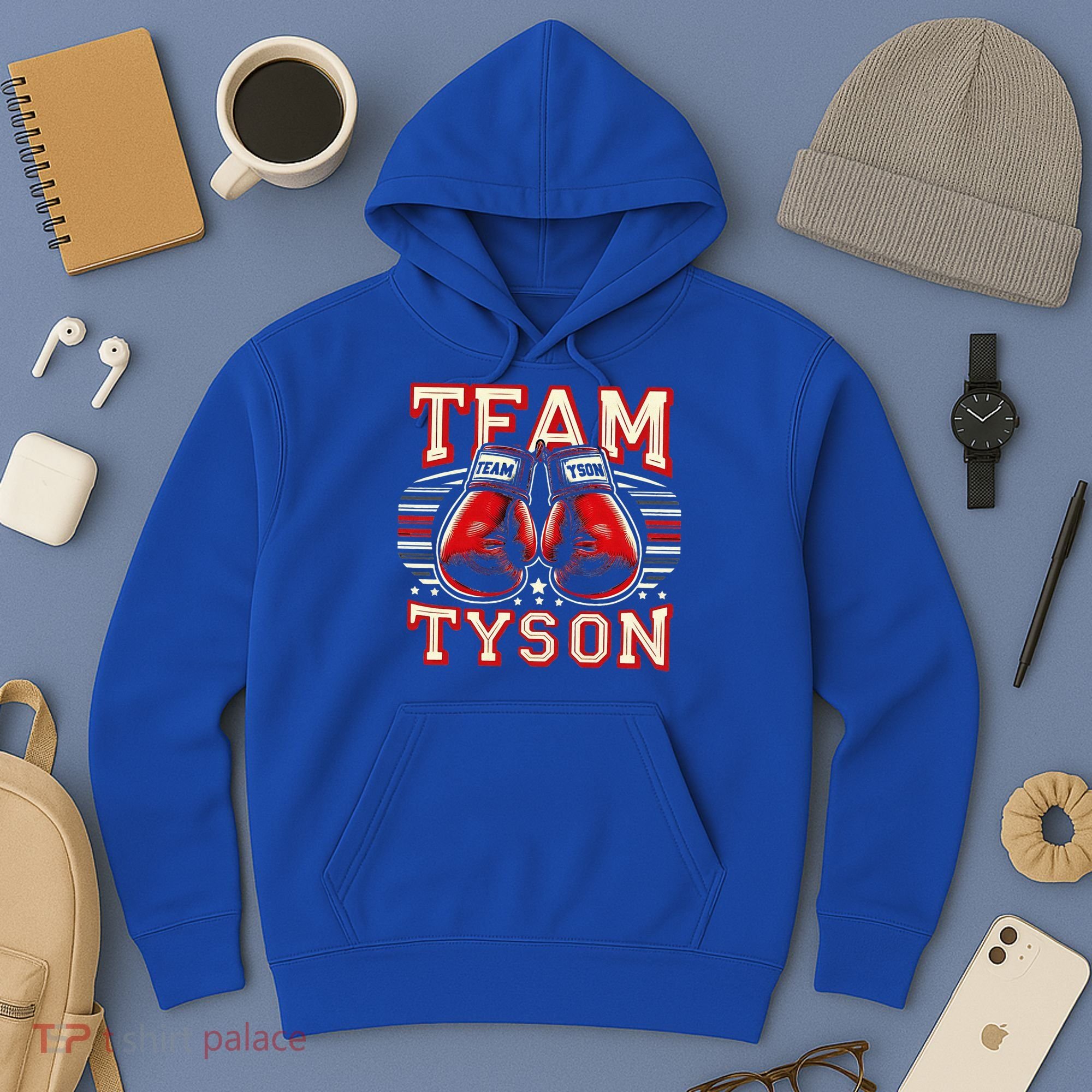 Team Tyson Family Personalized Name Hoodie