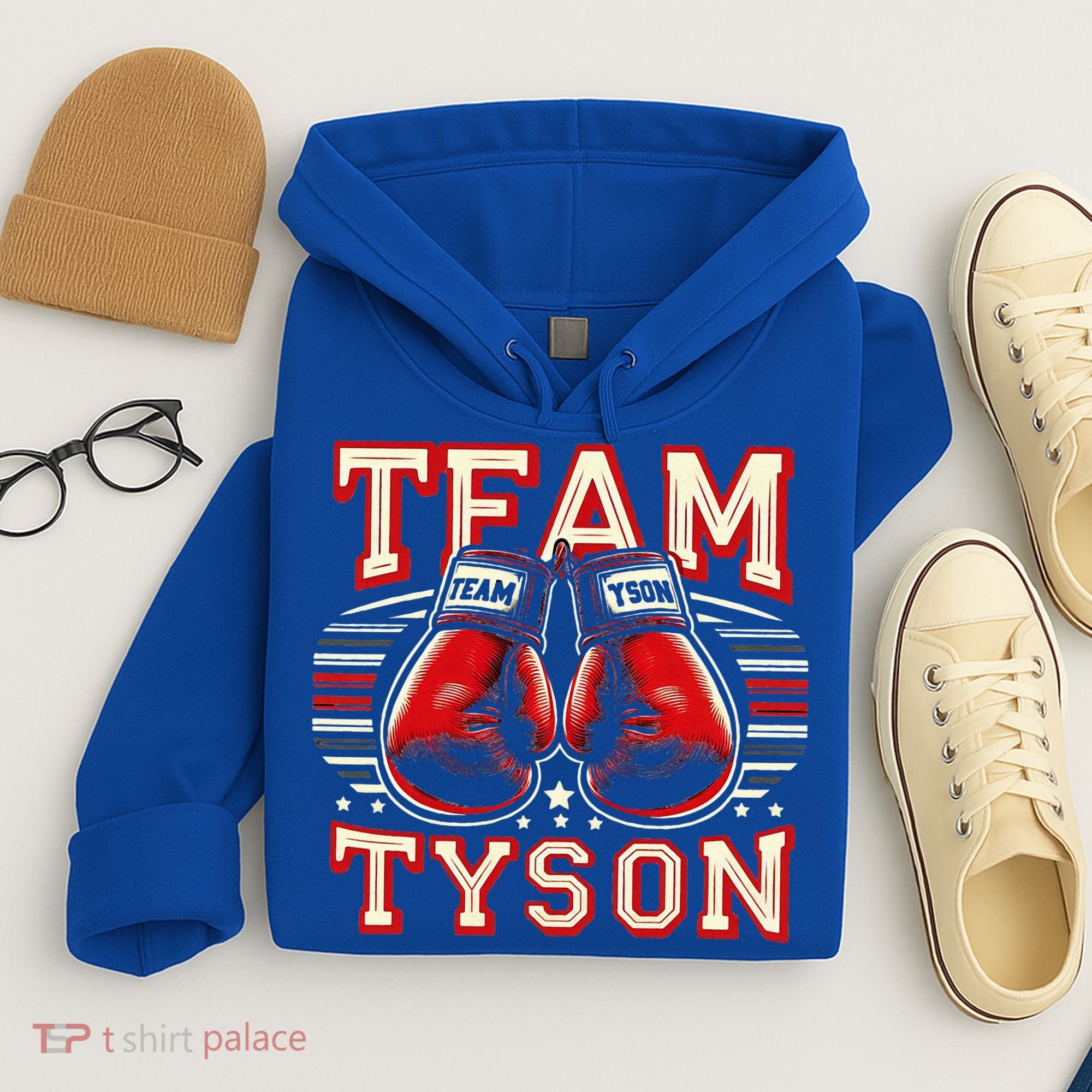 Team Tyson Family Personalized Name Hoodie