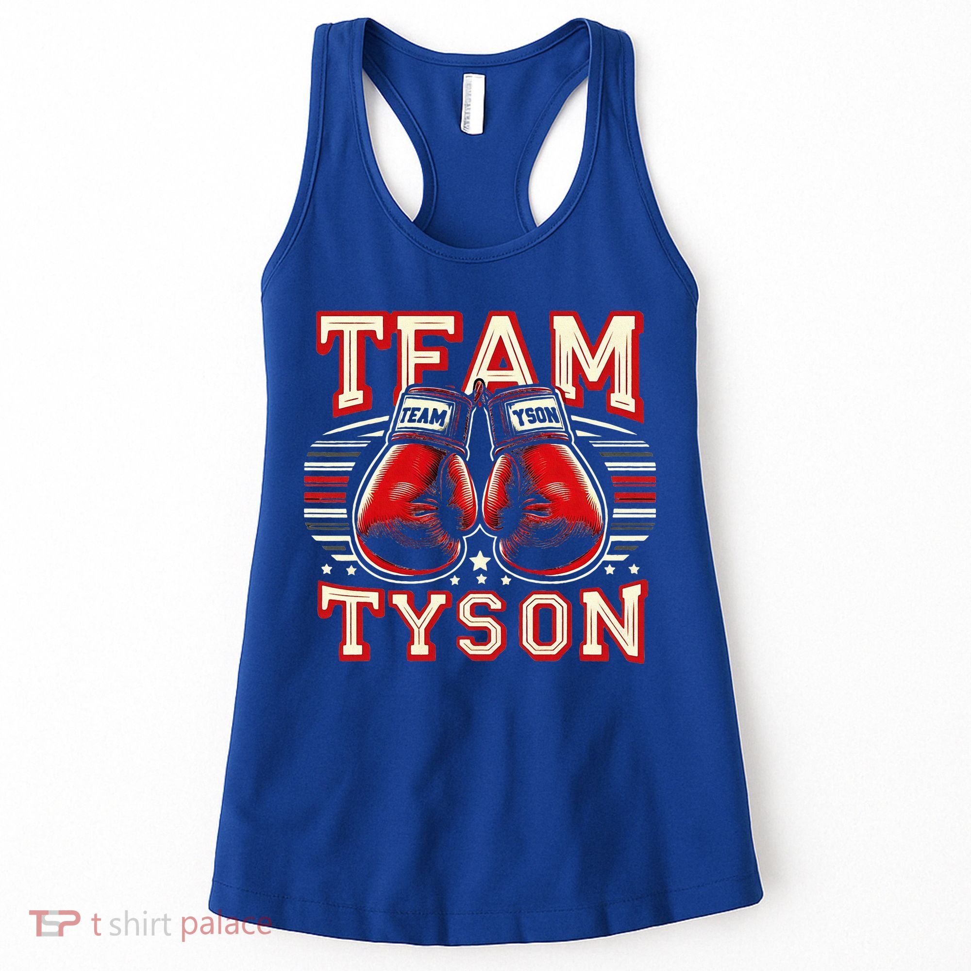Team Tyson Family Personalized Name Women's Tank Top