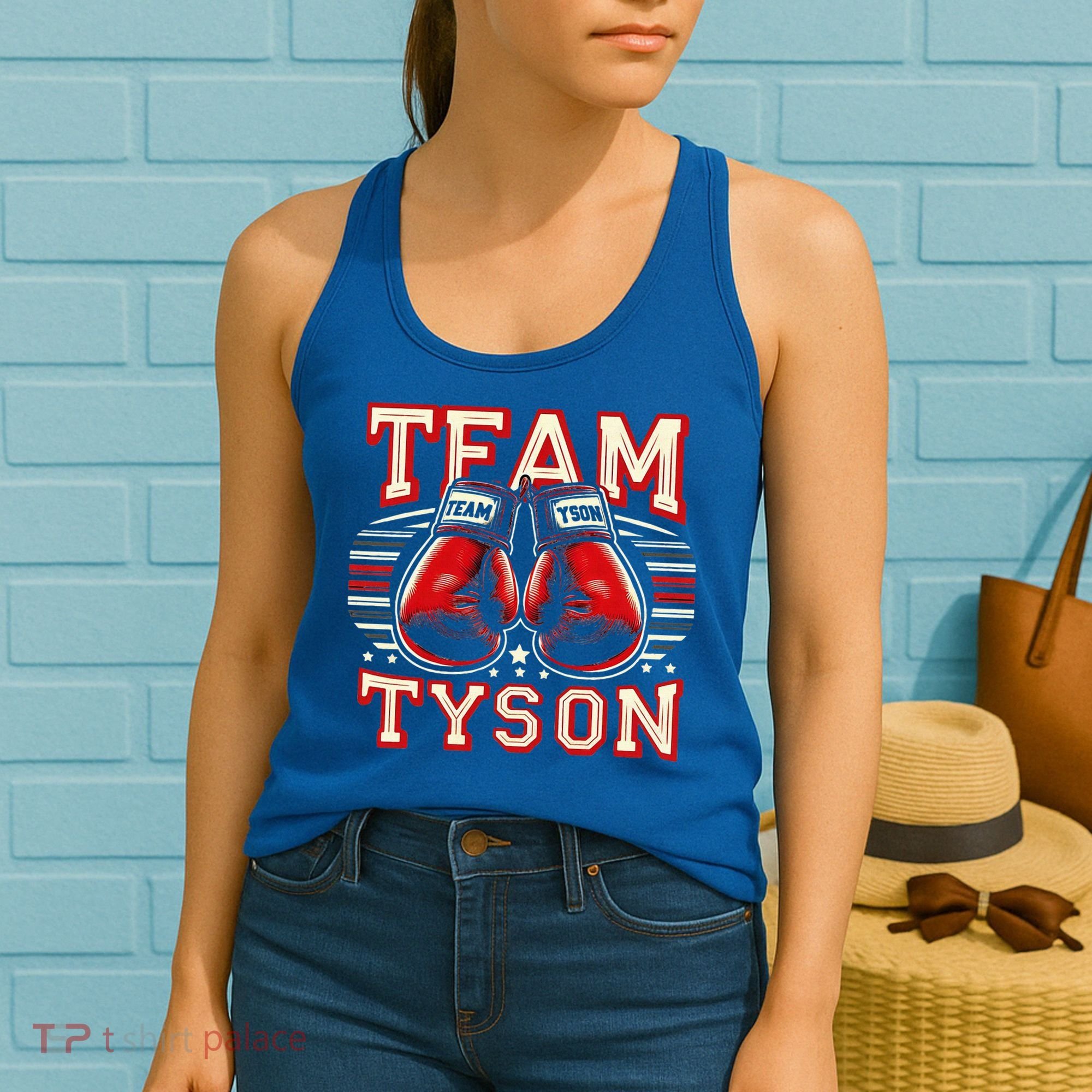 Team Tyson Family Personalized Name Women's Tank Top