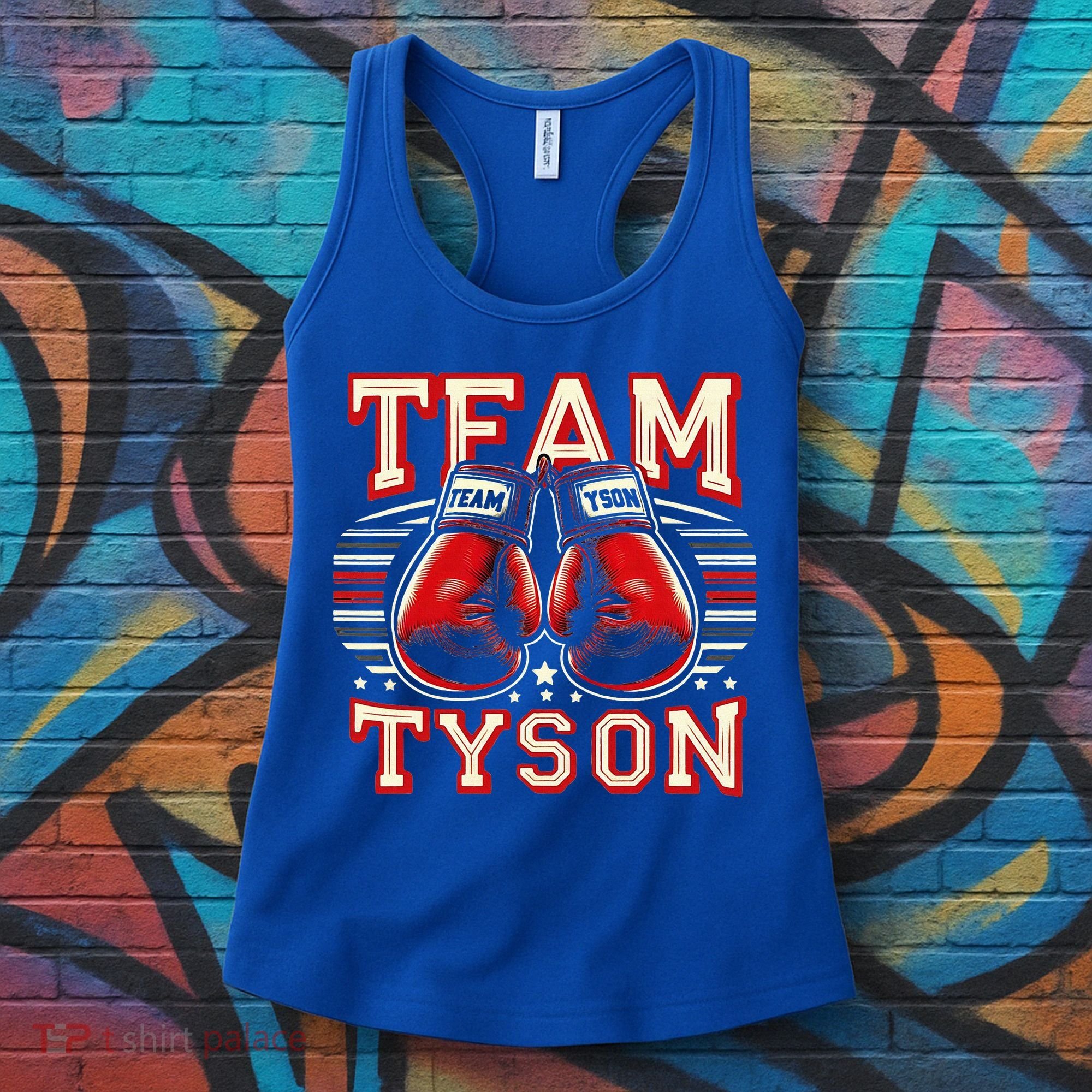 Team Tyson Family Personalized Name Women's Tank Top