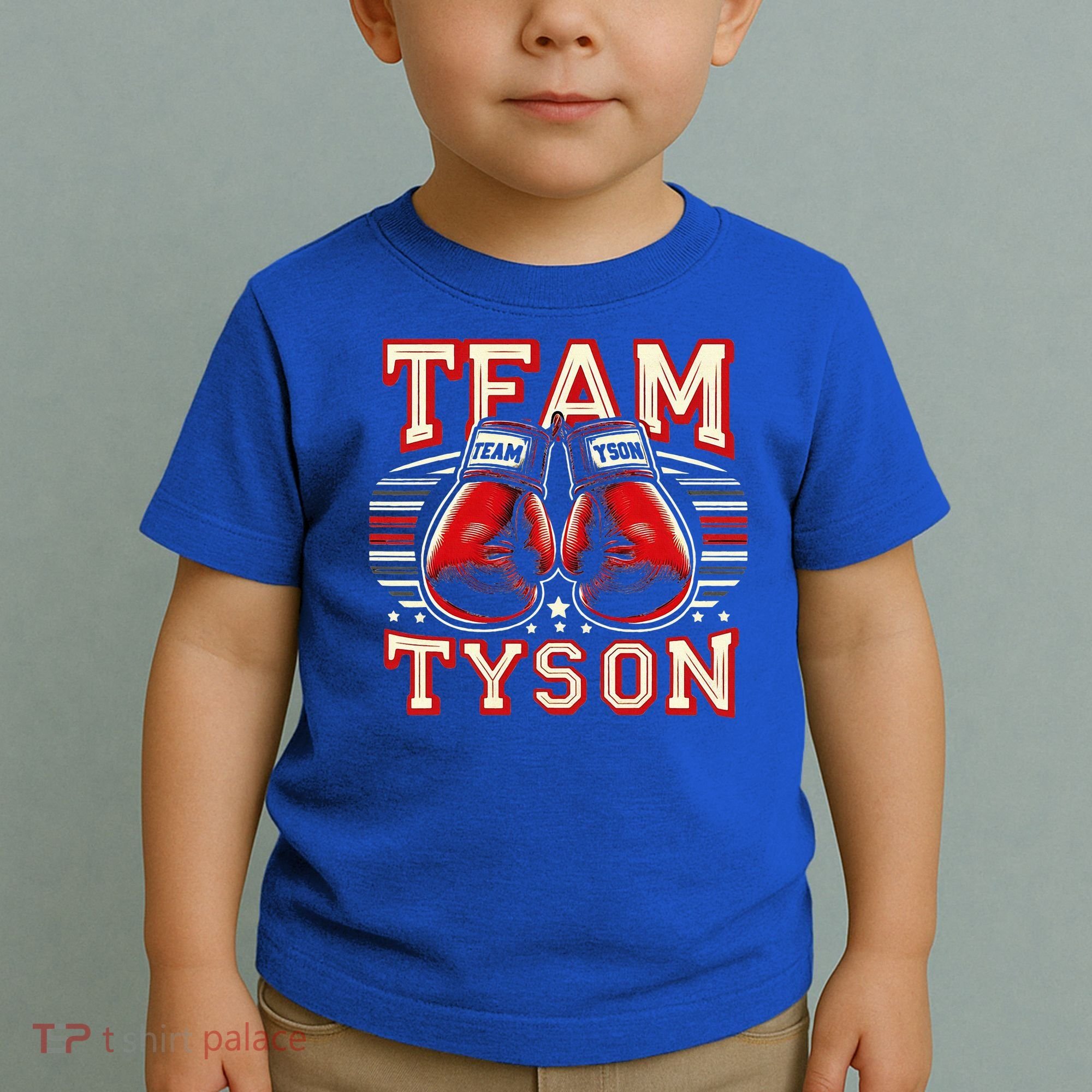 Team Tyson Family Personalized Name Toddler T-Shirt