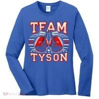 Team Tyson Family Personalized Name Women's Long Sleeve Shirt thumb 0
