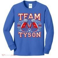 Team Tyson Family Personalized Name Kids Long Sleeve Shirt thumb 0