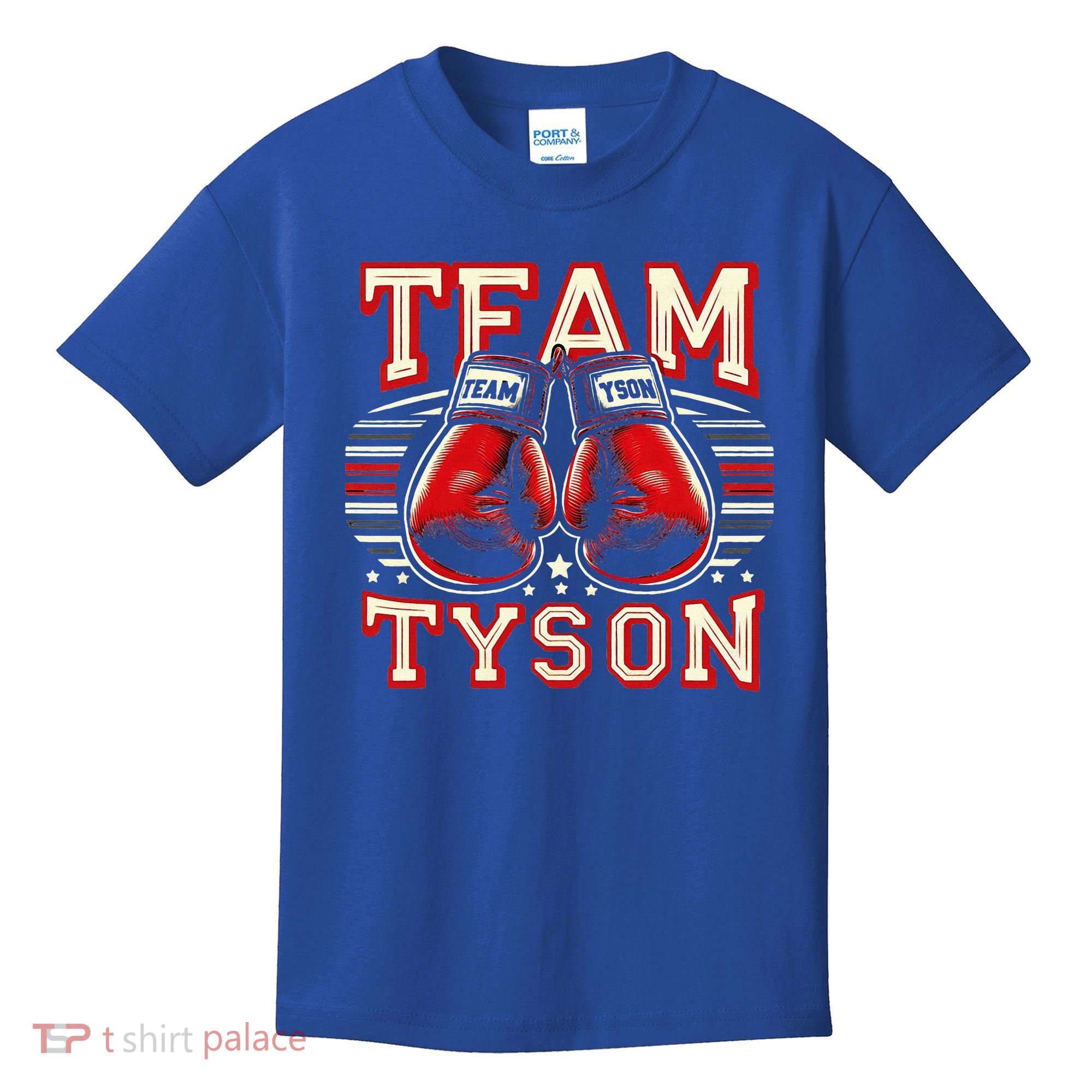 Team Tyson Family Personalized Name Kids T-Shirt