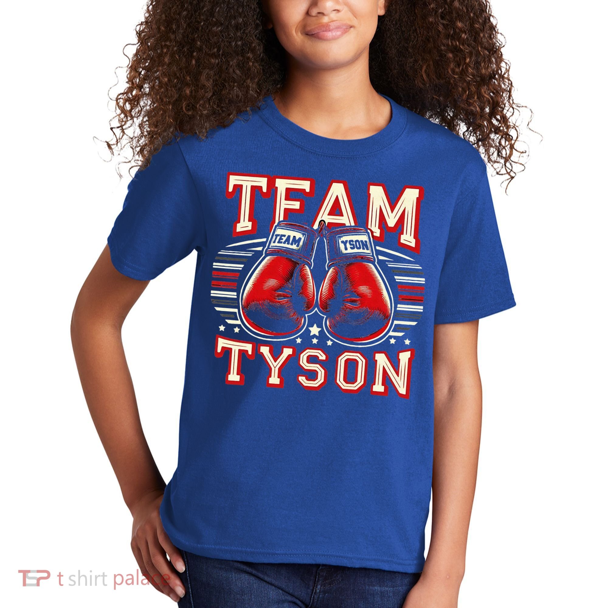 Team Tyson Family Personalized Name Kids T-Shirt