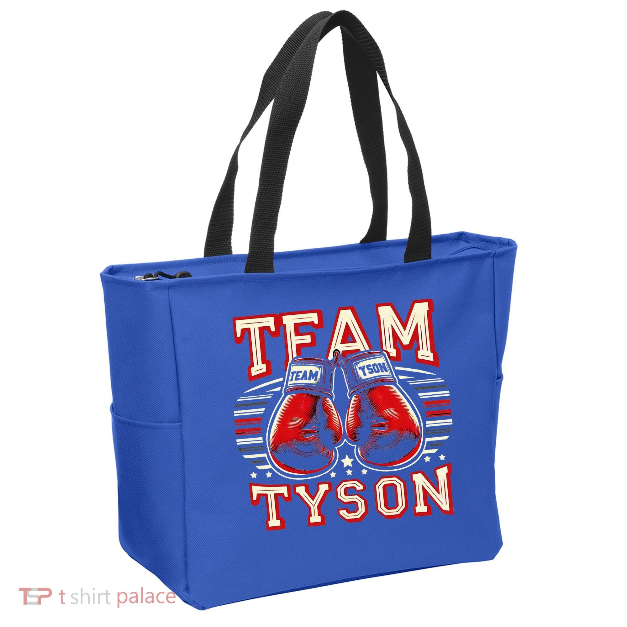 Team Tyson Family Personalized Name Tote Bag