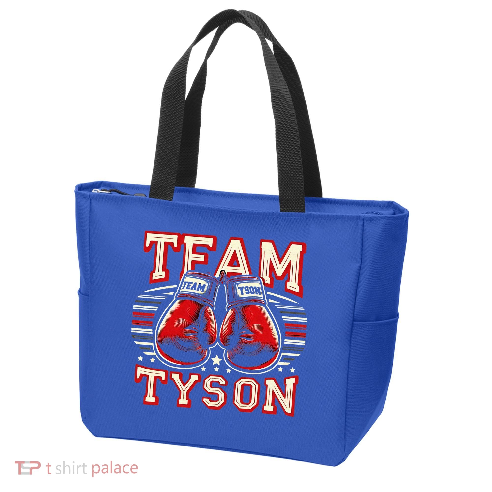 Team Tyson Family Personalized Name Tote Bag