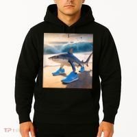 Tralalero Tralala Funny Gen Alpha Shark Meme  Hoodie thumb 2