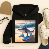 Tralalero Tralala Funny Gen Alpha Shark Meme  Hoodie thumb 4